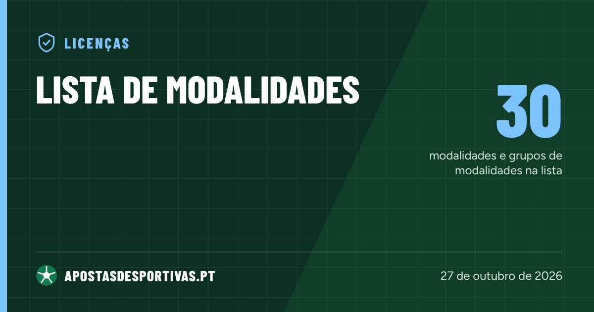 SRIJ atualiza a lista de modalidades: o que as casas legais podem oferecer